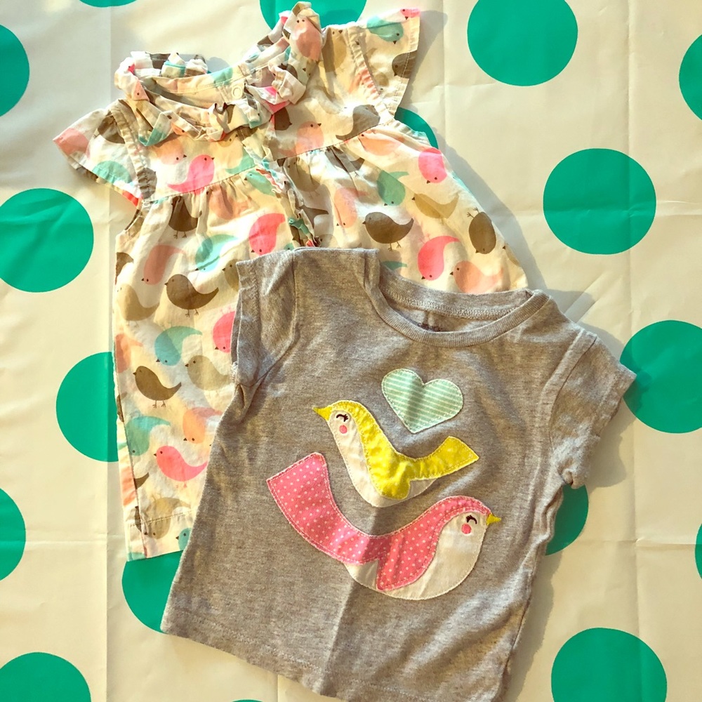 Carter’s Bird T Shirt Set!